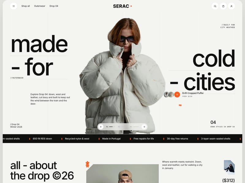 SERAC sample store